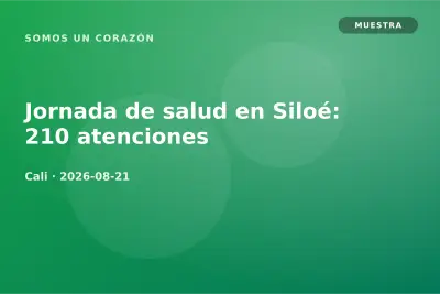 Jornada de salud en Siloé: 210 atenciones